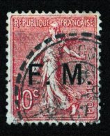 FRANCE 1906/07 FRANCHISE MILITAIRE N° 4 OBLITERE - Timbres De Franchise Militaire