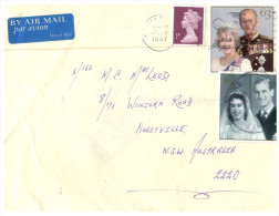 (956) Letter Posted From UK To Australia - 1997 - Lettres & Documents