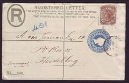 NATAL STATIONERY REGISTERED ZUID AFRIKA REPUBLIEK 1901 - Natal (1857-1909)