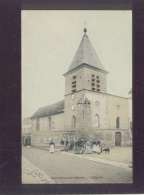 78 Carrières Sur Seine L'église édit. L.G. Couleur Toilée , Animée - Carrières-sur-Seine