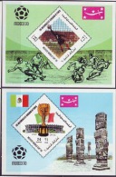 YEMEN   KING. - WM  MEXICO - SET + 2 BL - FLAGS  - 1970 - MNH** - 1970 – Mexique