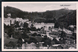 Marienbad - Marianske Lazne - Parkanlagen, Zentralbad Und Neubad, Café Rübezahl - Boehmen Und Maehren