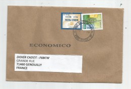 Cd , Lettre , BRESIL , BRAZIL , MOGI GUACU - SP , 2013 , ECONOMICO - Lettres & Documents