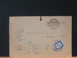 49/497  CP  BRIEFKAART 1952  TAKS 7C - Impuestos