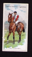 Petite Image (trade Card) Cigarettes John Player, « Riders Of The World » (cavaliers), N° 32, Jockey - Player's