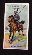 Petite Image (trade Card) Cigarettes John Player, « Riders Of The World » (cavaliers), N°24, Chef Tartare - Player's