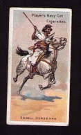 Petite Image (trade Card) Cigarettes John Player, « Riders Of The World » (cavaliers), N° 21, Somalie - Player's