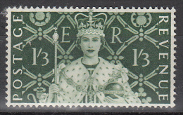 Great Britain   Scott No. 315     Mnh   Year  1953 - Ungebraucht