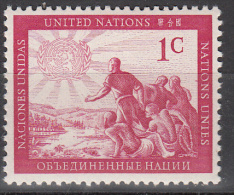 United Nations   Scott No.  1     Mnh   Year  1951 - Nuevos