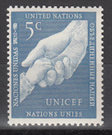 United Nations   Scott No.  5     Mnh   Year  1951 - Unused Stamps
