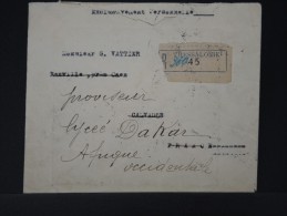 GRECE- LETTRE EN RECOMMANDEE DE THESSALONIK POUR DAKAR ( Senegal)  1930 A VOIR    LOT P3041 - Storia Postale