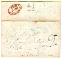 6 Aug 1834  7. NIGHT . 7  LONDON   With Blue Cachet - ...-1840 Prephilately