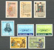 1970 -1971 - 1974 ICELAND COMPLETE SETS ALL MNH ** - Ungebraucht