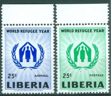 Liberia 1960 World Refuge Year MNH** - Lot. 3461 - Liberia