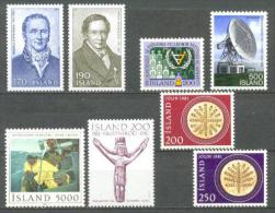 1981 ICELAND COMPLETE SETS ALL MNH ** - Nuovi