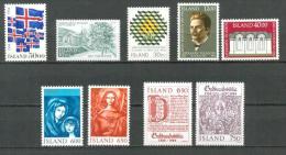 1984 ICELAND COMPLETE SETS ALL MNH ** - Nuevos