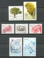 1985 ICELAND COMPLETE SETS ALL MNH ** - Unused Stamps