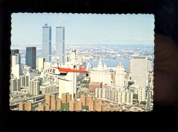NEW YORK CITY MANHATTAN With Twin Towers World Trade Center WTC 1981 / Helicopter Hélicoptère - Manhattan
