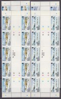 British Antarctic Territory 1985 British Grahamland Expedition 4v Strip 5x  Gutter ** Mnh (F3180) - Unused Stamps