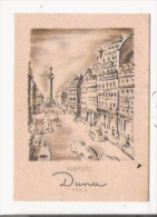 PARFUMS DANA PARIS CARTE PARFUMEE ANCIENNE - Anciennes (jusque 1960)