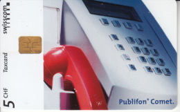 Taxcard Swisscom - Swisscom Publifon® Comet - Landis & Gyr - Telecom Operators