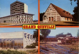 Grand Quevilly Multivues : Centre Administratif Grange Aulnay Piscine Municipale Jeux Centre Aéré (n°3002 Estel) - Le Grand-Quevilly