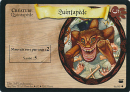 Trading Card Game, HARRY POTTER : Quintapède, 46/80 - Harry Potter