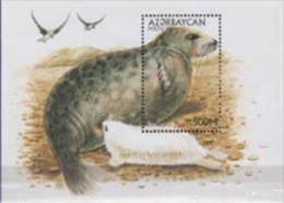 Azerbaijan. 1997, Whales.Sheet. 1v. Michel.31  MNH 20909 - Baleines