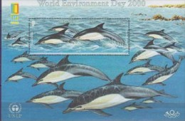 Jersey. 2000, Whales./Dolphin Sheet. 1v. Michel.26 I MNH 20911 - Baleines