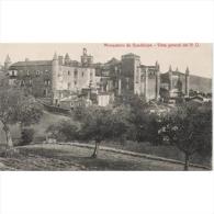 CCRTP4135-LFTD743.Tarjeta Postal DE CACERES.Casas,calles Y Campo.. MONASTERIO DE GUADALUPE Y Vista General..Caceres - Cáceres