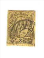 Stamp - Old Germany States, Sachsen - Sachsen