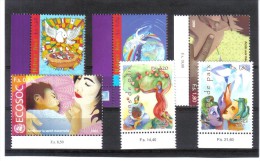 MEX1204 UNO GENF  2006/09 KLEINES LOT  ** - Unused Stamps