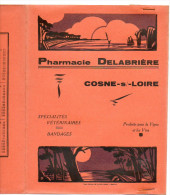 Protege-cahier Pharmacie Delabrière à Cosne Sur Loire - Paysages (couleur Rose Ou Orange) - Book Covers