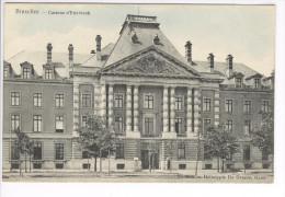 CP Bruxelles. Caserne D'Etterbeek Légt Colorisé Vers 1905 De Graeve - Etterbeek