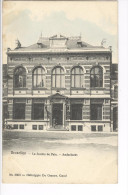 CP Bruxelles. La Justice De Paix Anderlecht  Légt Colorisé Vers 1905 De Graeve - Anderlecht