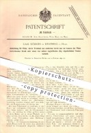 Original Patent - Carl Dörries In Herzberg Am Harz , 1897 , Abdichtung Für Filter, Deren Trommel Aus Mehr Teilen Besteht - Herzberg