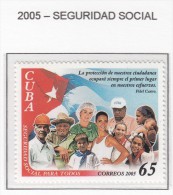 CUBA 2005 - SEGURIDAD SOCIAL - 1 SELLO - Neufs