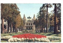 Cp,  Monaco - Monte-Carlo, Le Casino Et Ses Jardins - Casino