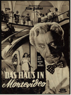 Illustrierte Film-Bühne  -  "Das Haus In Montevideo" -  Mit Curt Goetz  -  Filmprogramm Nr. 1328 Von Ca. 1951 - Zeitschriften