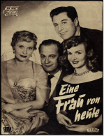 Das Neue Film-Programm Von Ca. 1954  -  "Eine Frau Von Heute"  -  Mit Luise Ullrich  -  Curd Jürgens - Magazines