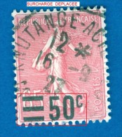 * 1926 / 27  N° 224  SEMEUSE 16.9.1927 OBLITÉRÉ DOS CHARNIÈRES - Used Stamps