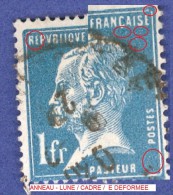 * 1923 / 26   N° 179a  PASTEUR  OBLITÉRÉ - Usados