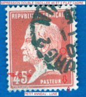 * 1923 / 26   N° 175 A + D   PASTEUR  OBLITÉRÉ - Gebraucht