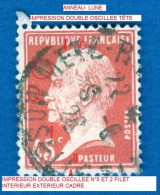 * 1923 / 26   N° 175 A + D  PASTEUR  OBLITÉRÉ - Gebraucht