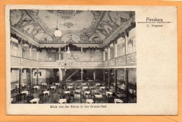 Establishment Sanssouci Kronen Saal Flensburg 1907 Postcard - Flensburg