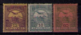 HUNGRIA - SERIE BASICA - 3 VALORES - YVERT Nº 78 - 79 Y 85 - Unused Stamps