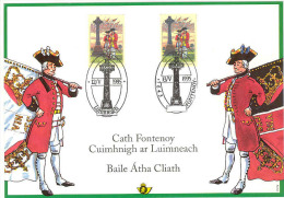 2600HK Belgie/Ierland Fontenoy Herdenkingskaart -Carte Souvenir 1995 - Souvenir Cards - Joint Issues [HK]