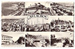 Arcachon - Multivues - Circulé 1967 - Arcachon