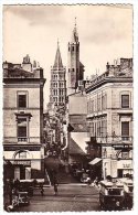 Toulouse - Clocher De L´église ND Du Taur, Au Fond, Clocher St Sernin - Circulé 1955 - Toulouse
