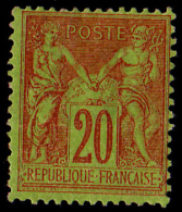 France N°96 Neuf* - TB - 1876-1898 Sage (Type II)